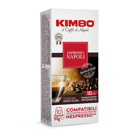 kimbo napoli capsule compatibili con macchine nespresso